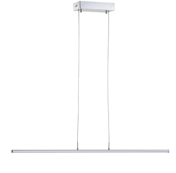 Conley 39.5" Dimmable Adjustable Integrated LED Metal Linear Pendant - JONATHAN Y